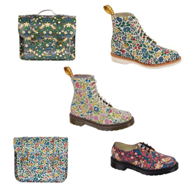 La primavera fiorita di Dr.Martens