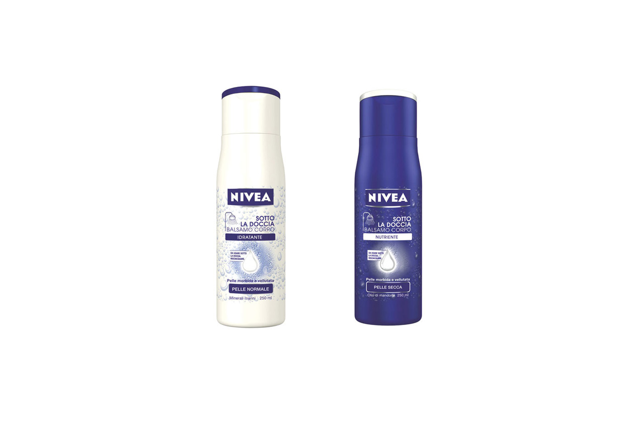 sotto la doccia nivea