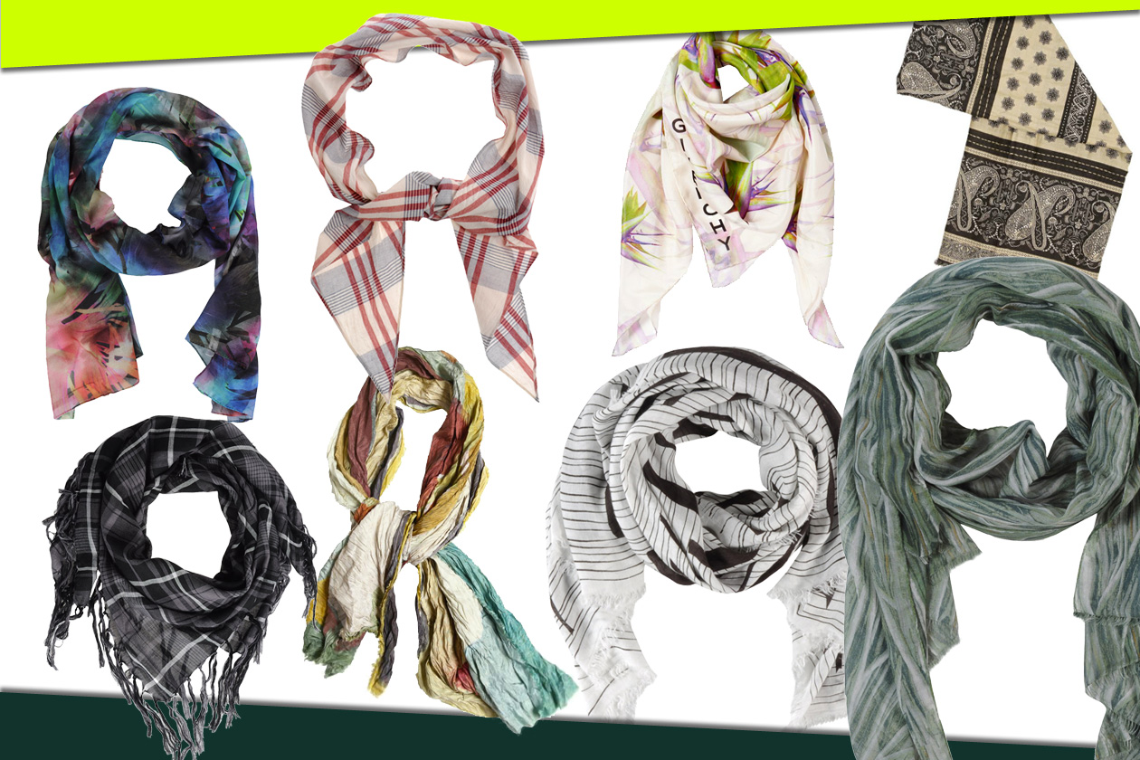 10 collage foulard