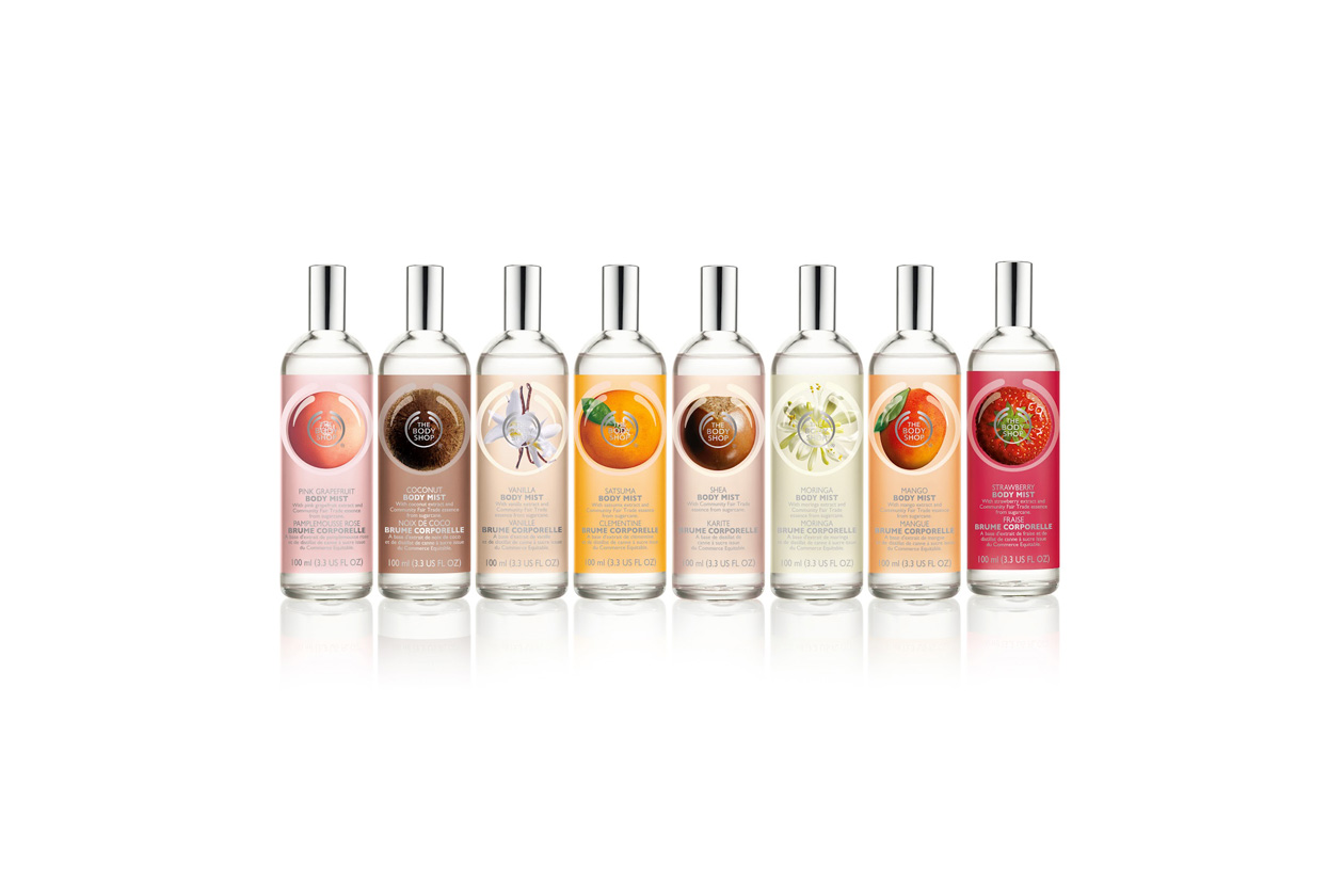 Body Mists Group the body shop