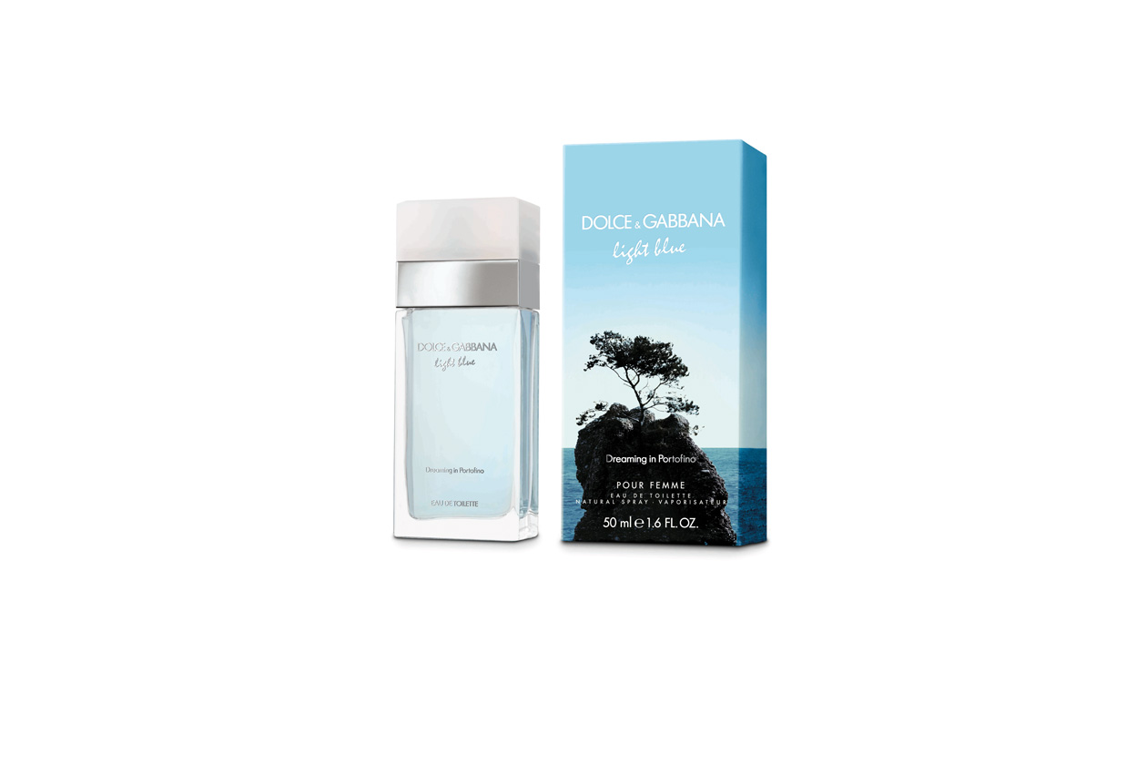 Dreaming in Portofino è la nuova edizione limitata del profumo Light Blue di Dolce&Gabbana ispirata alla freschezza del Mediterraneo