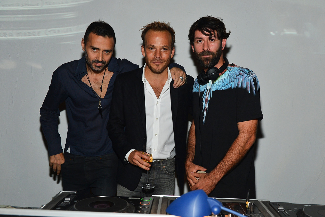 Fabio Novembre, Stephen Dorff, Marcelo Burlon