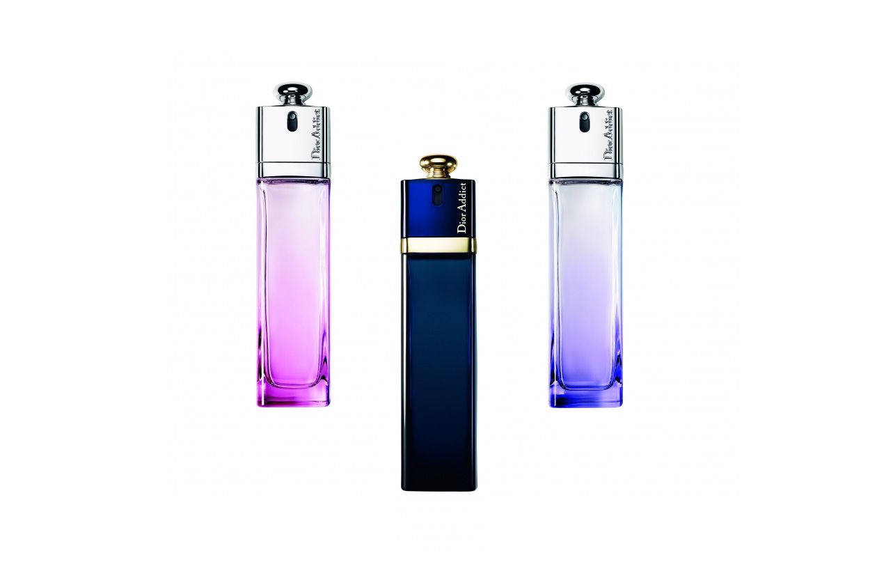 Il Dior Addict Eau Fraîche ha un fiorito leggero caratterizzato dalle note verdi di bergamotto, foglie di mandarino e vaniglia