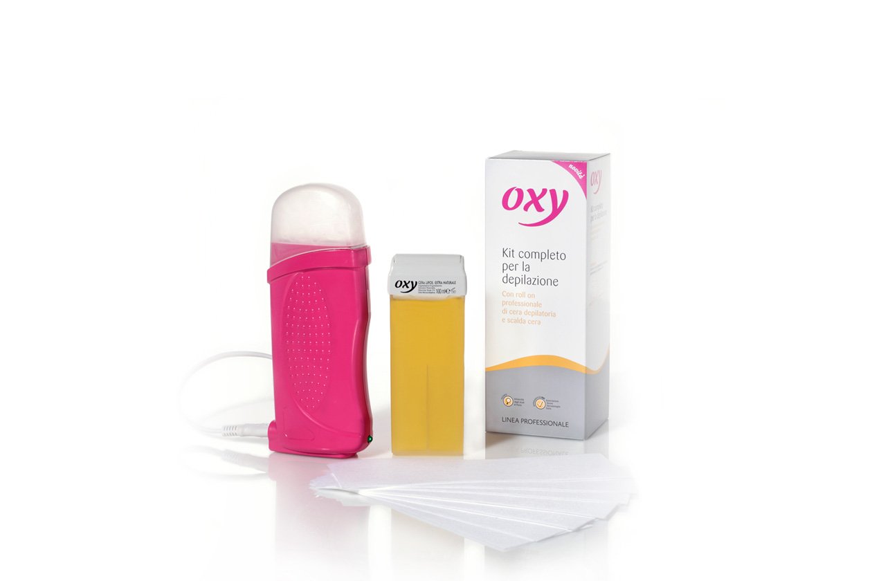 Il kit completo di Oxy è ottimo per la ceretta fai da te