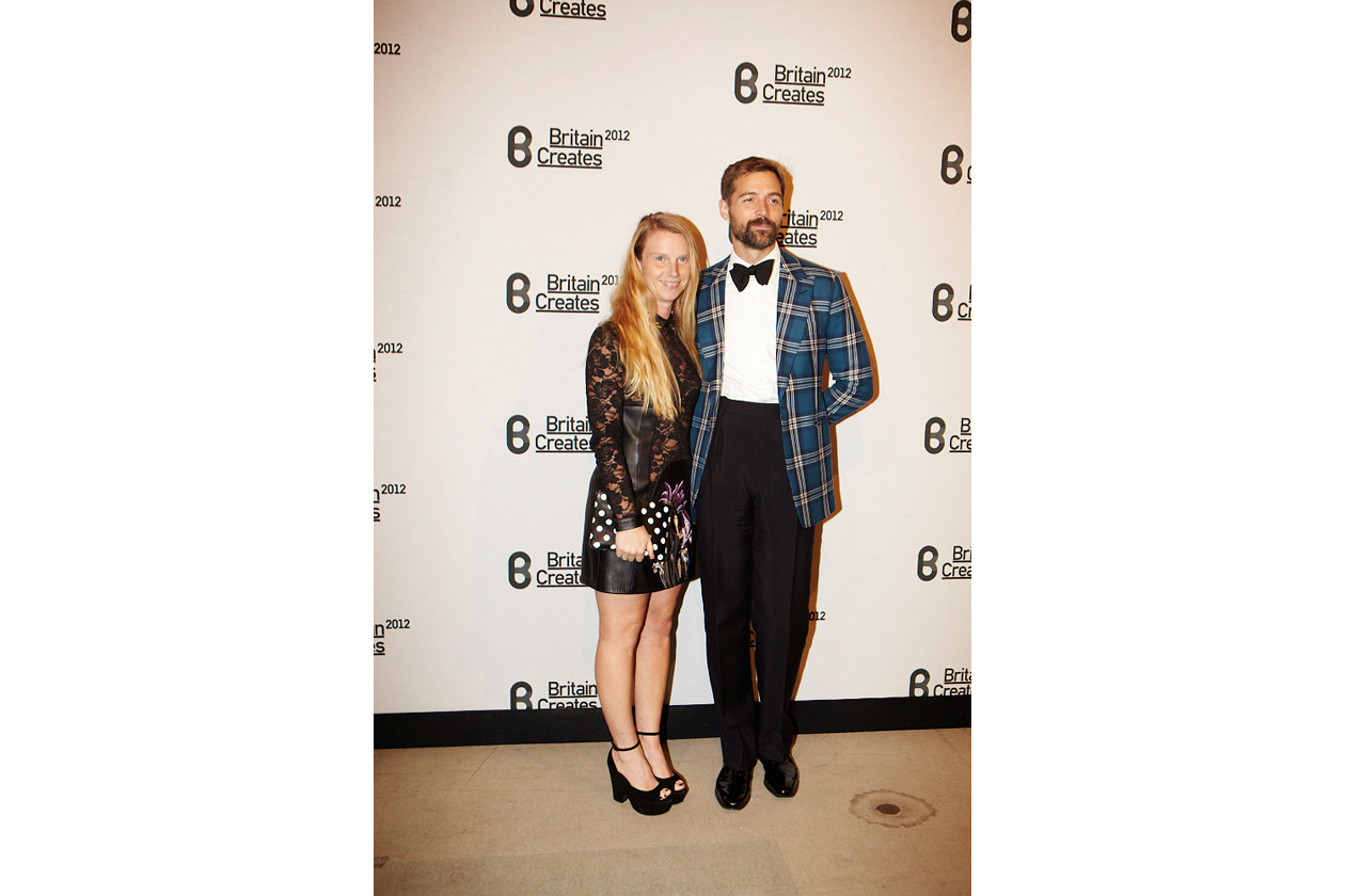 Katie Hillier and Patrick Grant