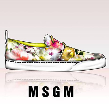 Le prime sneakers firmate MSGM