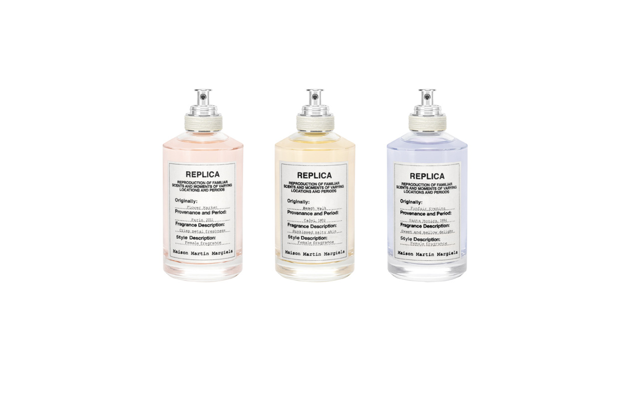 Maison Martin Margiela firma una collezione, Replica, con tre nuovi profumi dai nomi decisamente evocativi