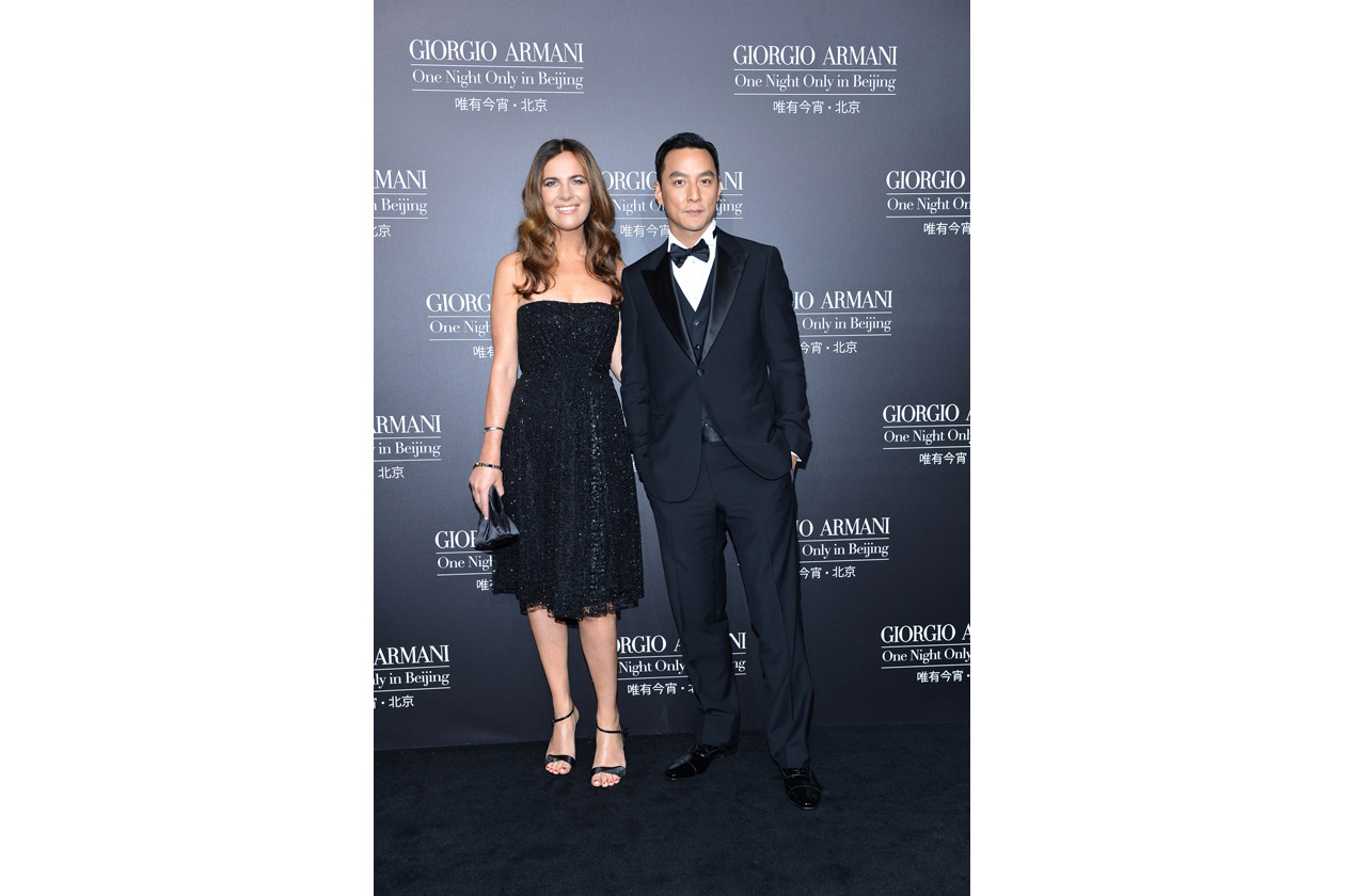 Roberta Armani and Daniel Wu