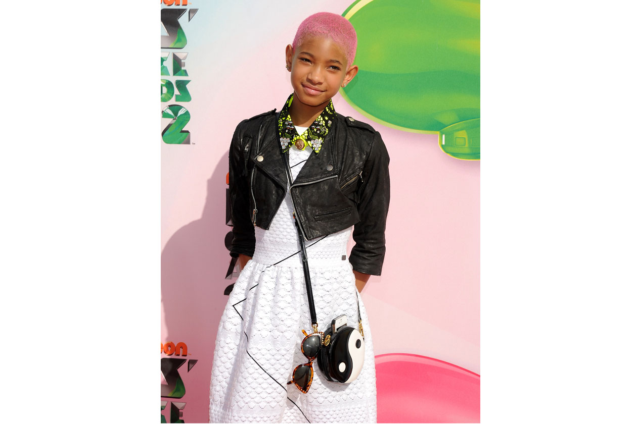 Total pink per Willow Smith, la figlia del noto attore Will