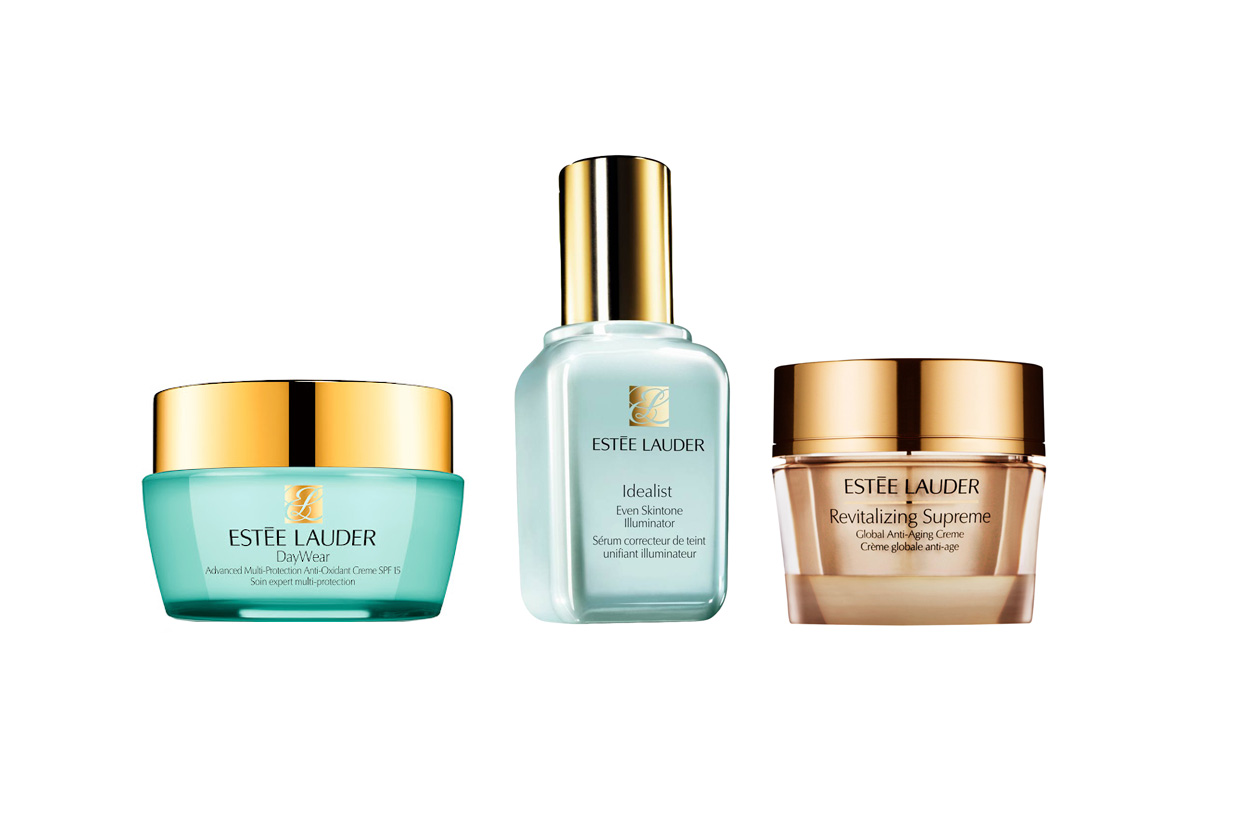 Un siero e due creme ad azione globale antiaging sono le soluzioni proposte da Estée Lauder