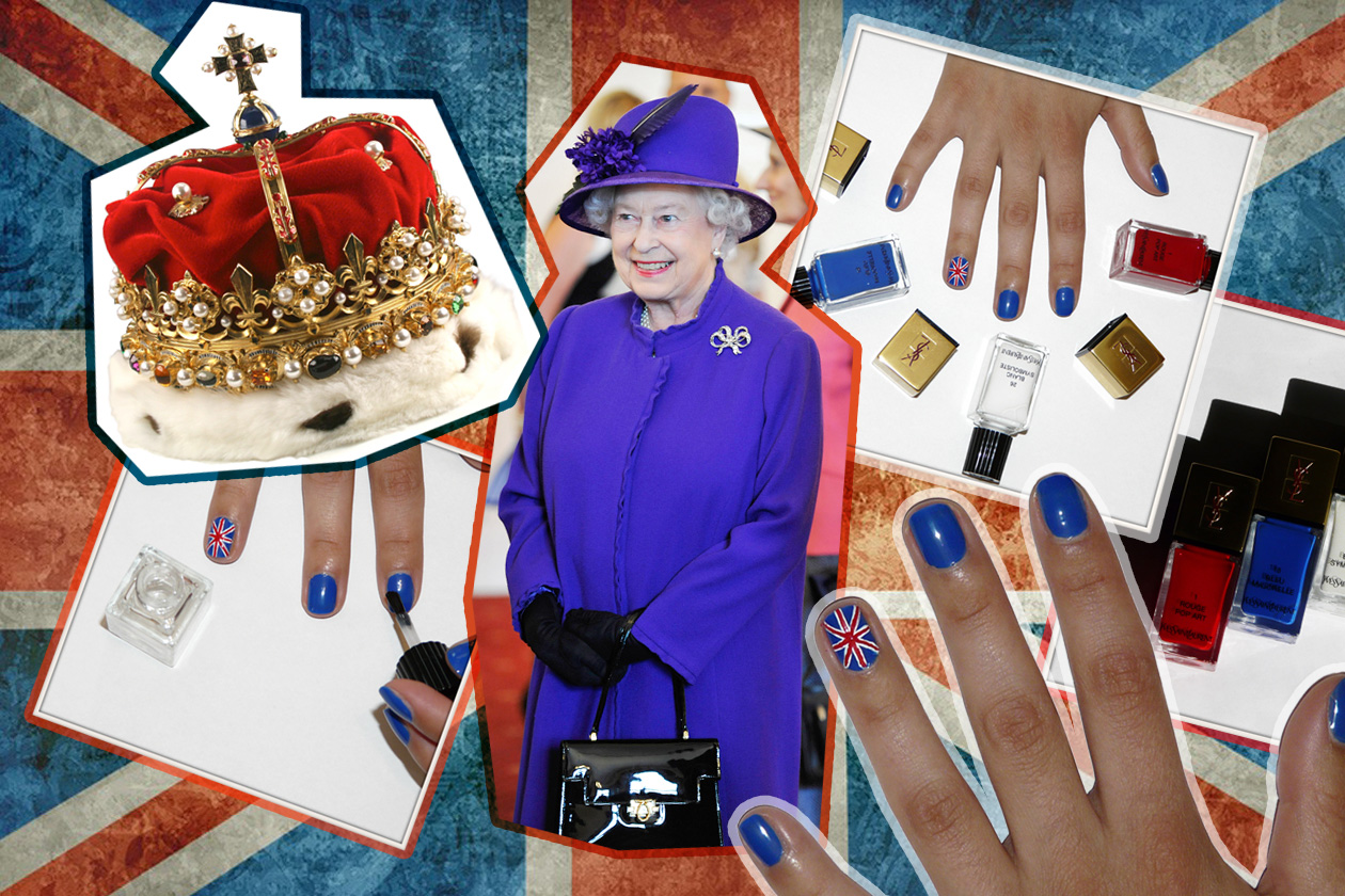 Manicure tutorial: Union Jack sulle unghie