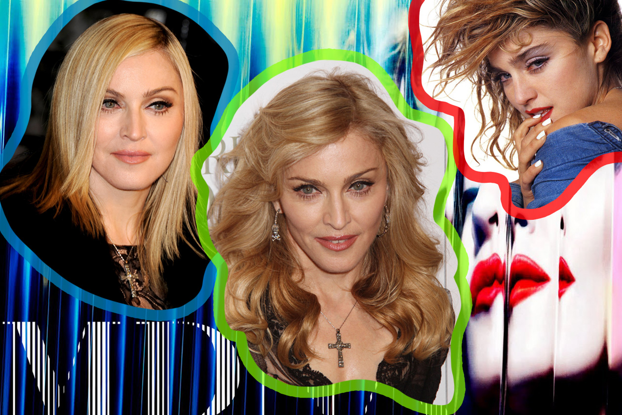 Madonna: i beauty look