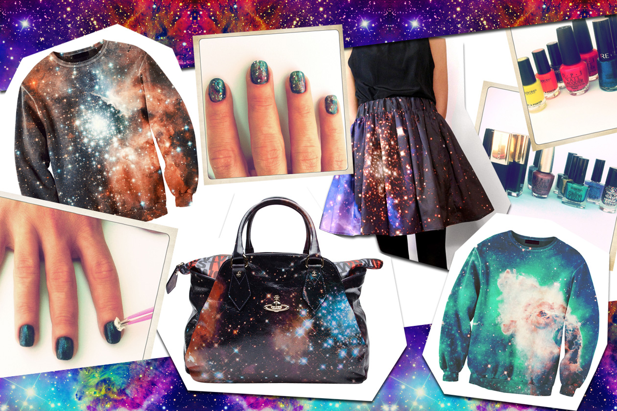Manicure tutorial: stelle e galassie con la Nail Art “Nebulosa”