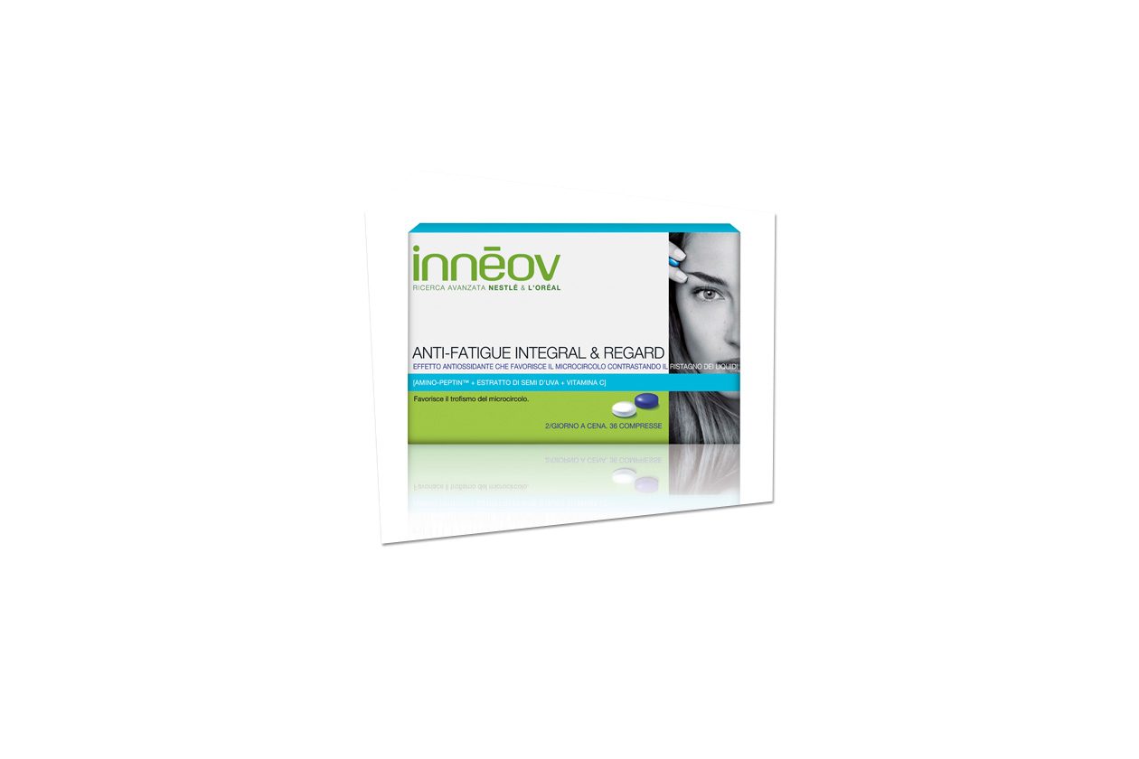 ANTI-FATIGUE INTEGRAL & REGARD di Inneov è un concentrato nutrizionale che favorisce il microcircolo