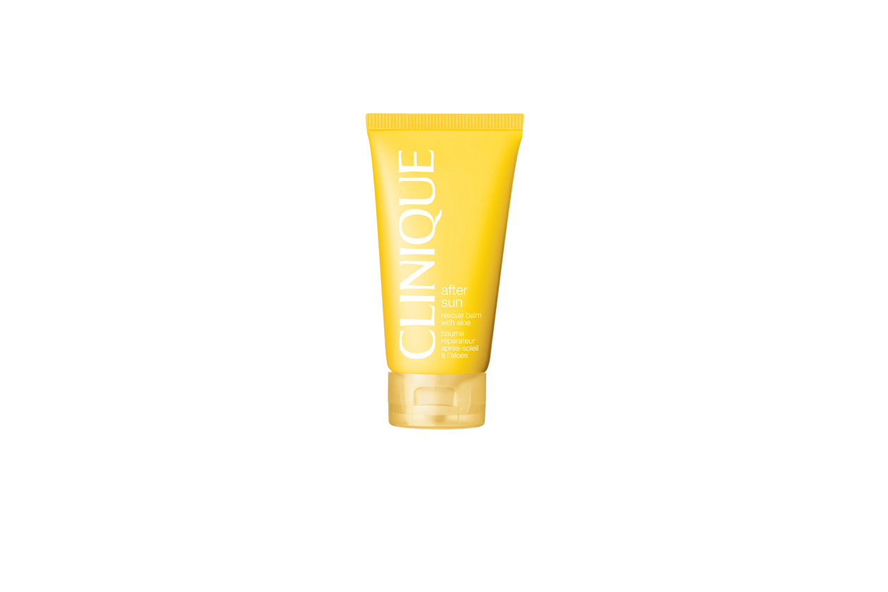 After Sun Rescue Balm with Aloe di Clinique aiuta a prevenire le spellature ed è pensato sia per il corpo sia per il viso