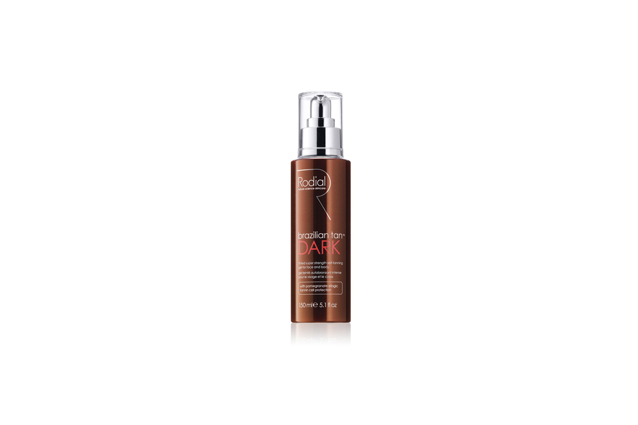 Rodial Brazilian tan™ dark: è una crema autoabbronzante molto scura che dona un colorito che dura fino a 10 giorni