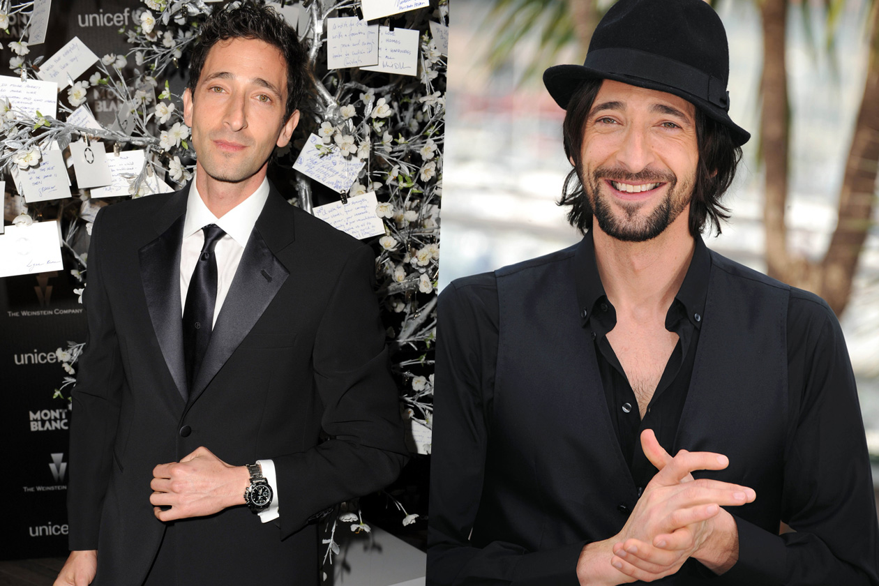 Adrien Brody barba