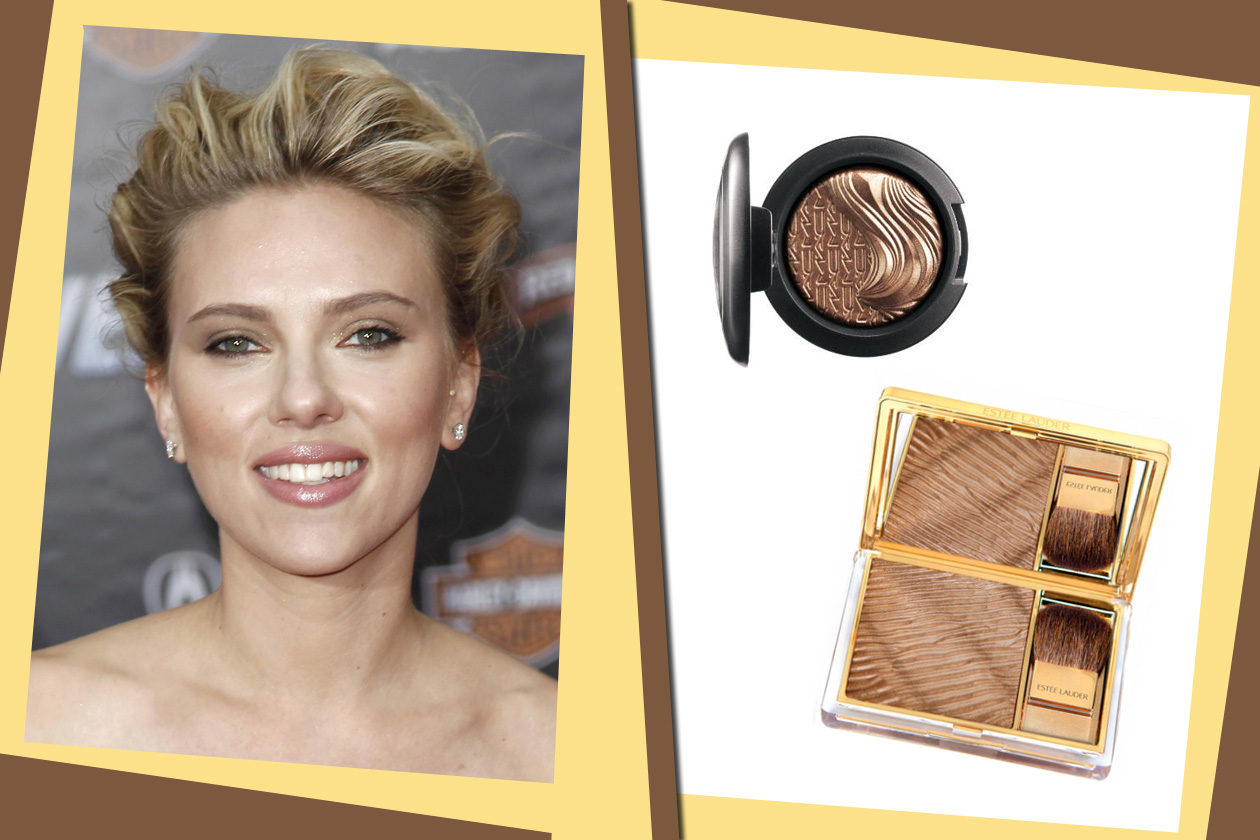 scarlett johansson estee lauder mac