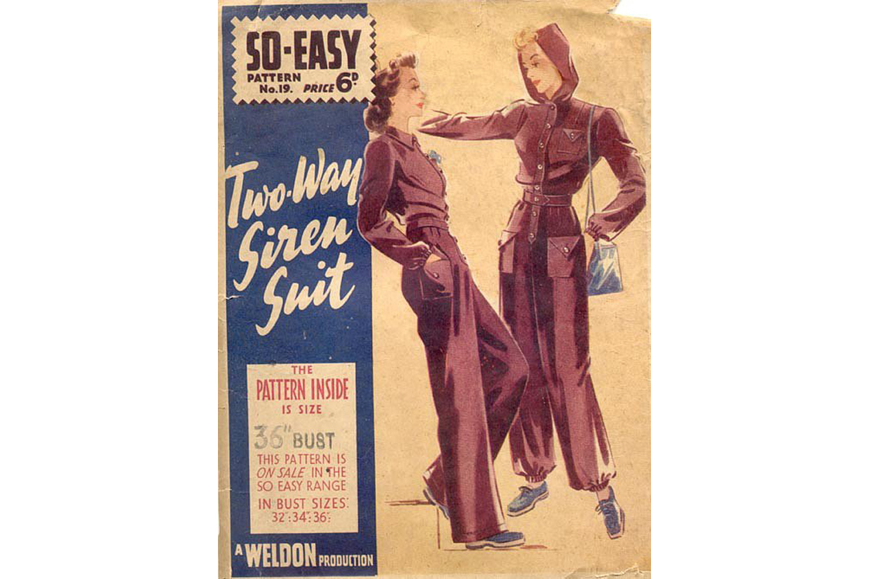 2.Shelter suit Elsa Schiaparelli 1940