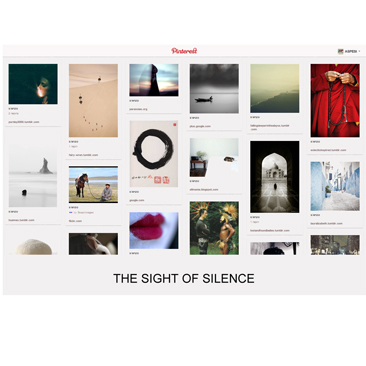 Aspesi e Pinterest insieme per rappresentare il Silenzio