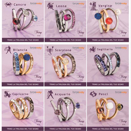 Brosway e la collezione di anelli ispirata ai segni zodiacali