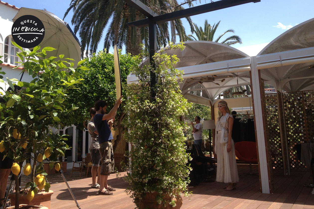 Chanel a Capri: il video-backstage