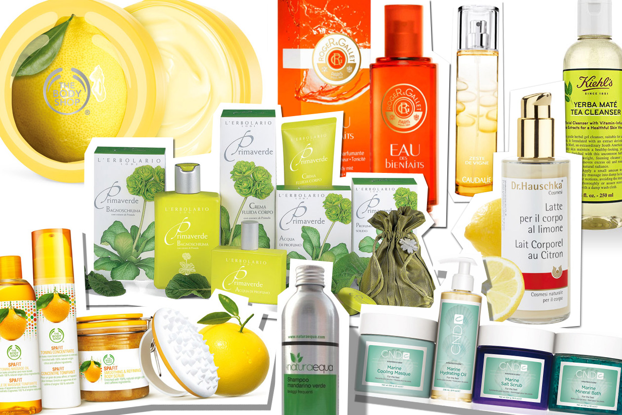 Prodotti beauty agli agrumi per un’estate freschissima