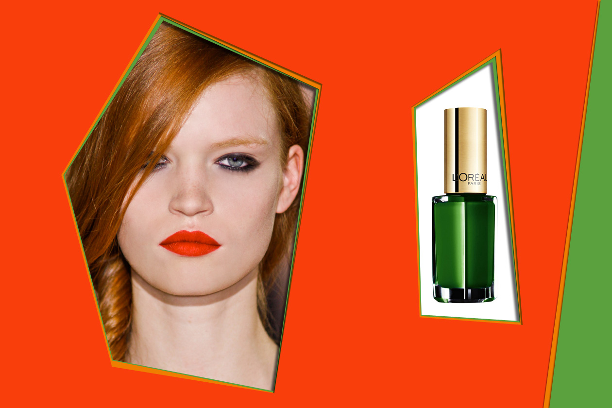 Thierry Colson P/E 2012 – L’Oréal Color Riche Green Couture