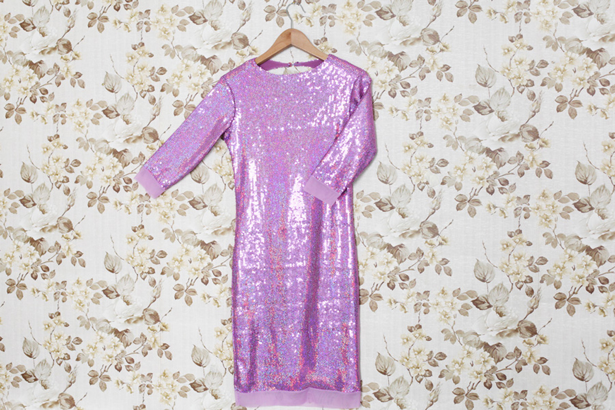 paillettes dress