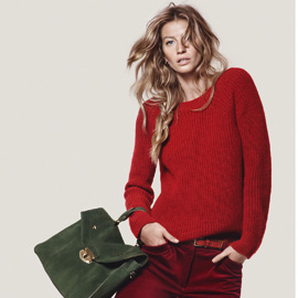 Gisele Bunchen testimonial di Esprit per la campagna A/I 2013