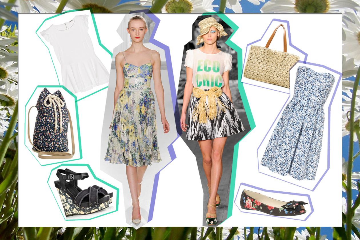 Il look perfetto per un pic-nic in campagna