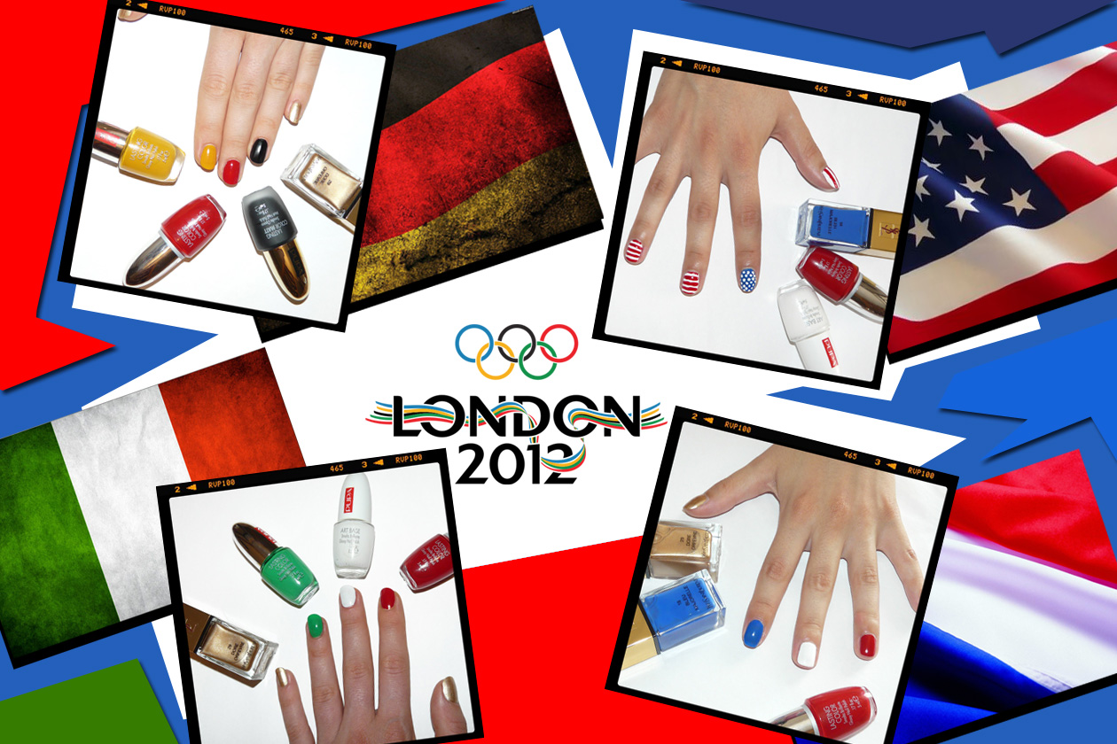 Nail tutorial: le manicure dedicate alle Olimpiadi di Londra 2012