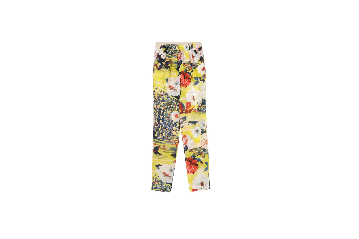 Pantaloni floreali di Antonio Marras