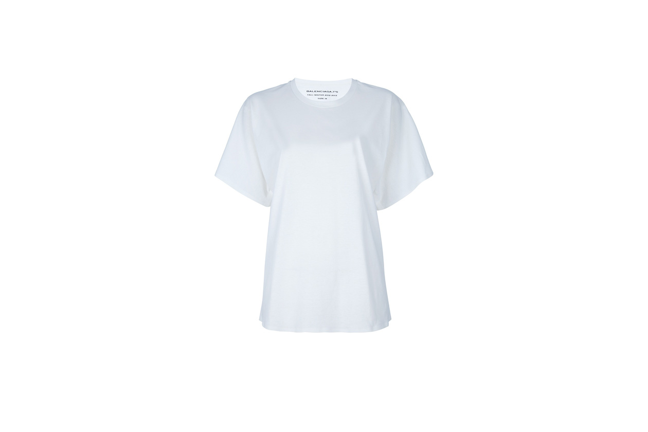 T-shirt bianca balenciaga