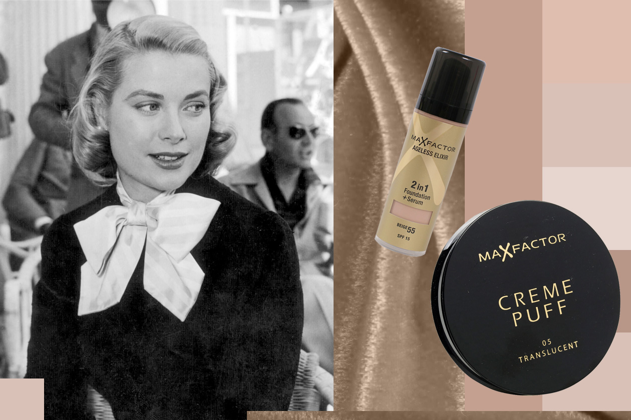 Grace Kelly ageless elixir creme puff max factor