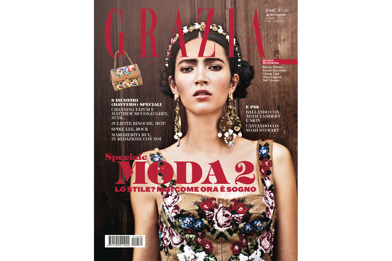 Grazia copertina 39 2012