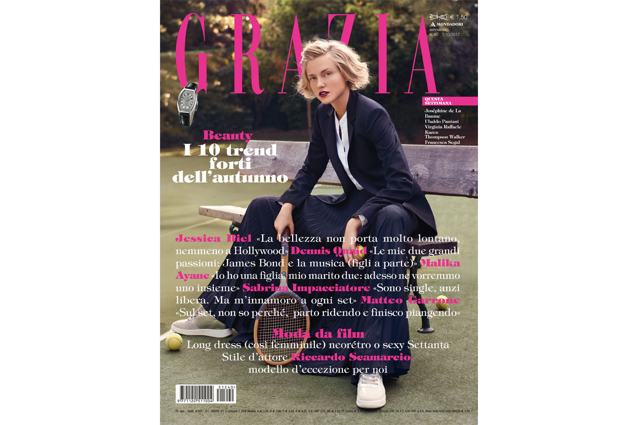 Grazia copertina 40 2012