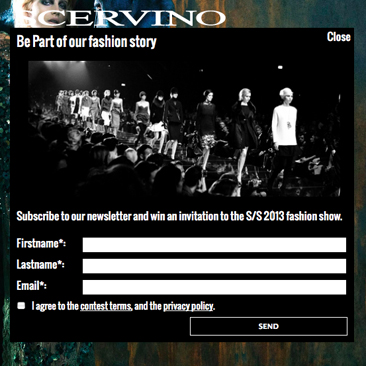 Il concorso di Scervino: Be part of our fashion story