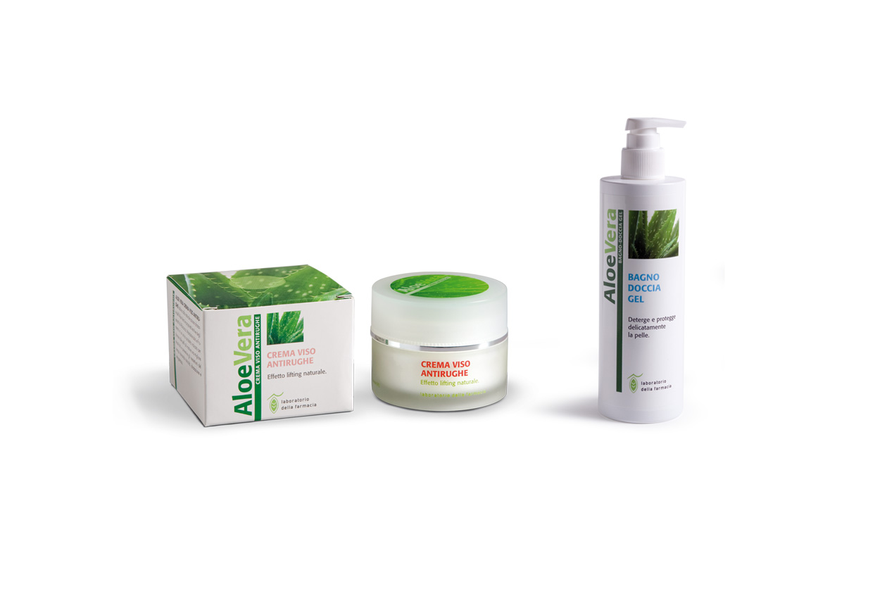 Laboratorio della Farmacia propone una crema viso che aiuta a contrastare in maniera evidente l’invecchiamento cutaneo e un gel doccia
