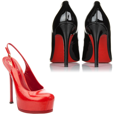 Louboutin vs YSL. Di chi sono le suole rosse?