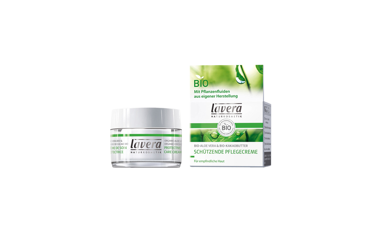 Specifica per le pelli più sensibili la crema viso giorno di Lavera