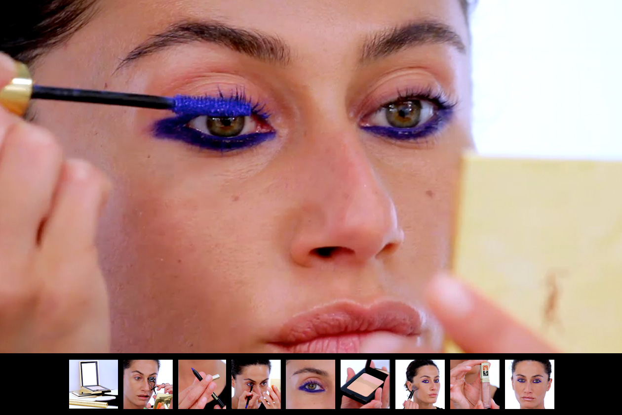 YSL make up blu: occhi d’impatto