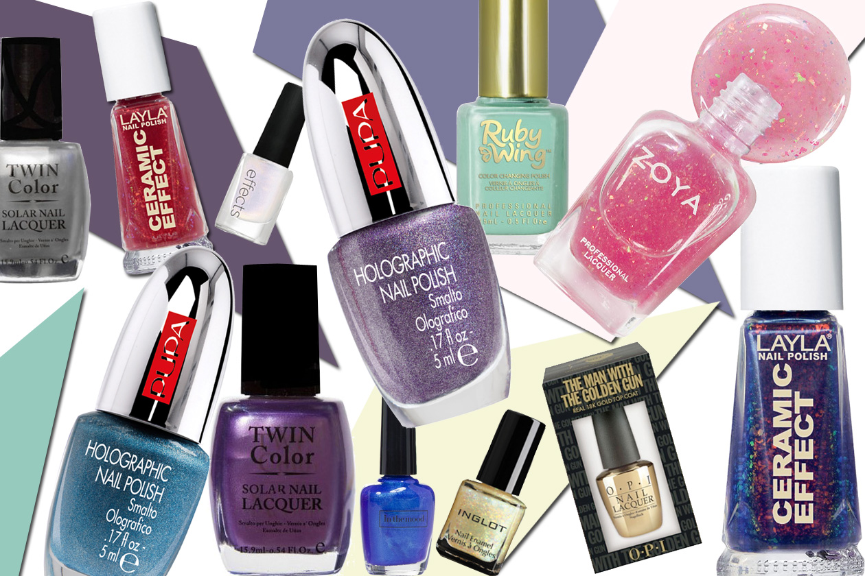 Top coat 2012: flakes, caviar e effetti 3D