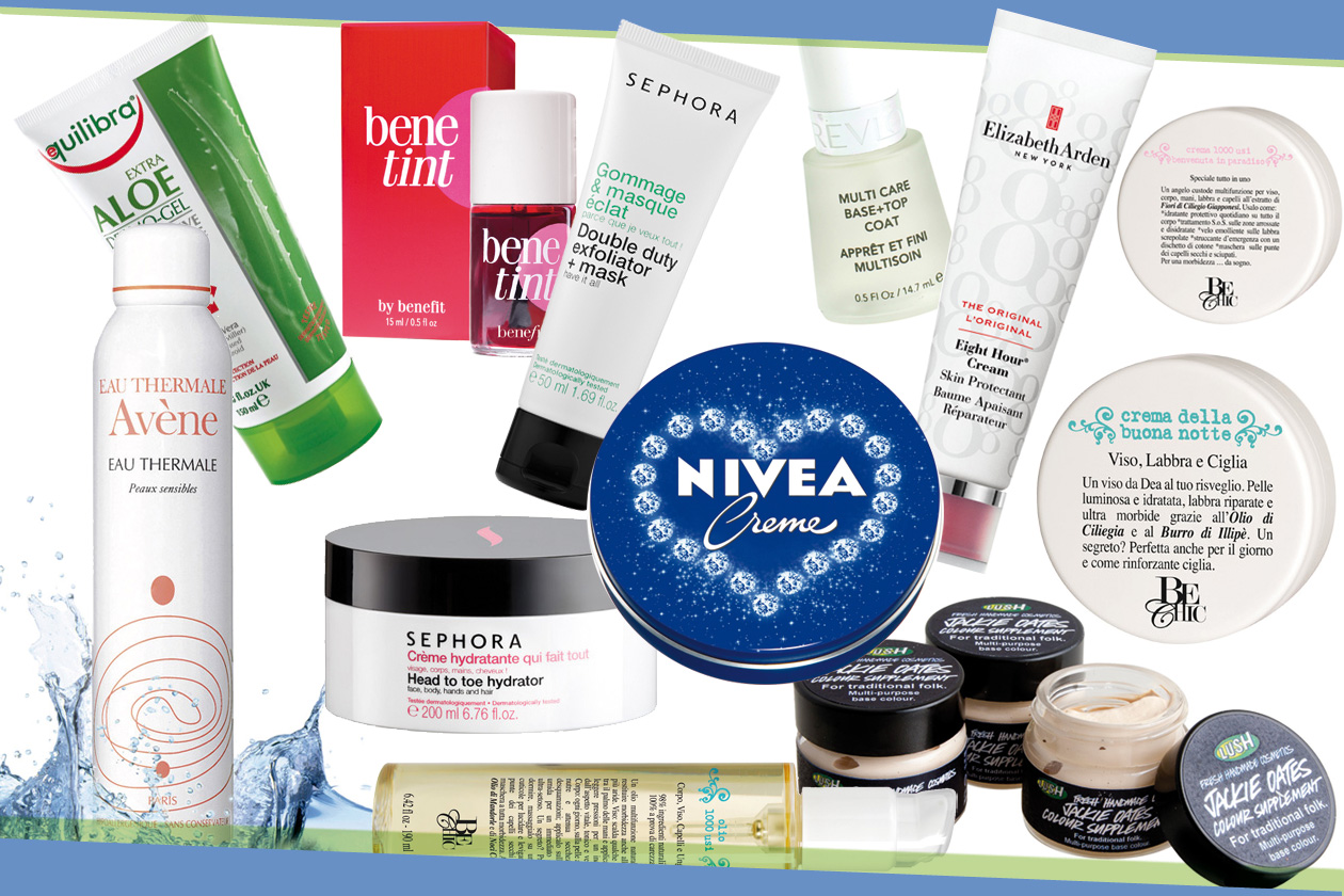 Prodotti multiuso: i jolly del beauty case