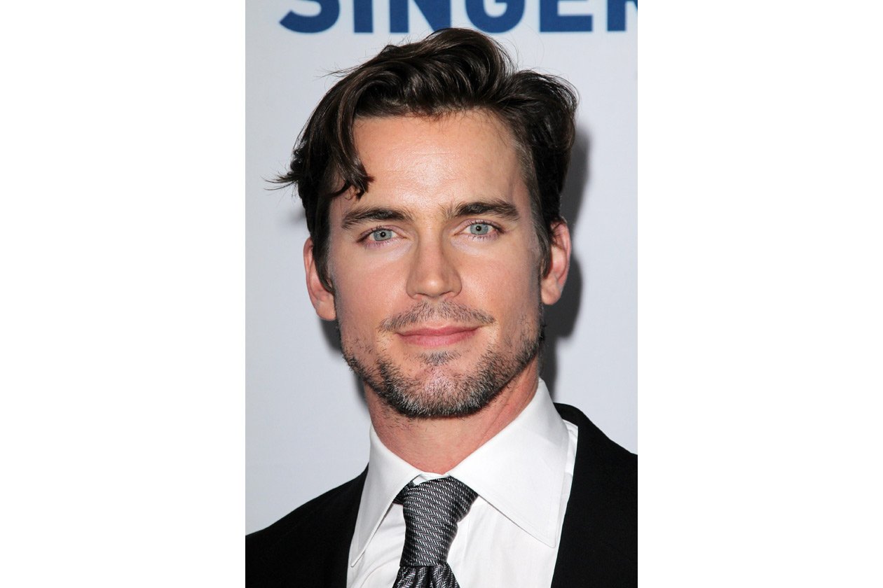 matt bomer capelli ciuffo