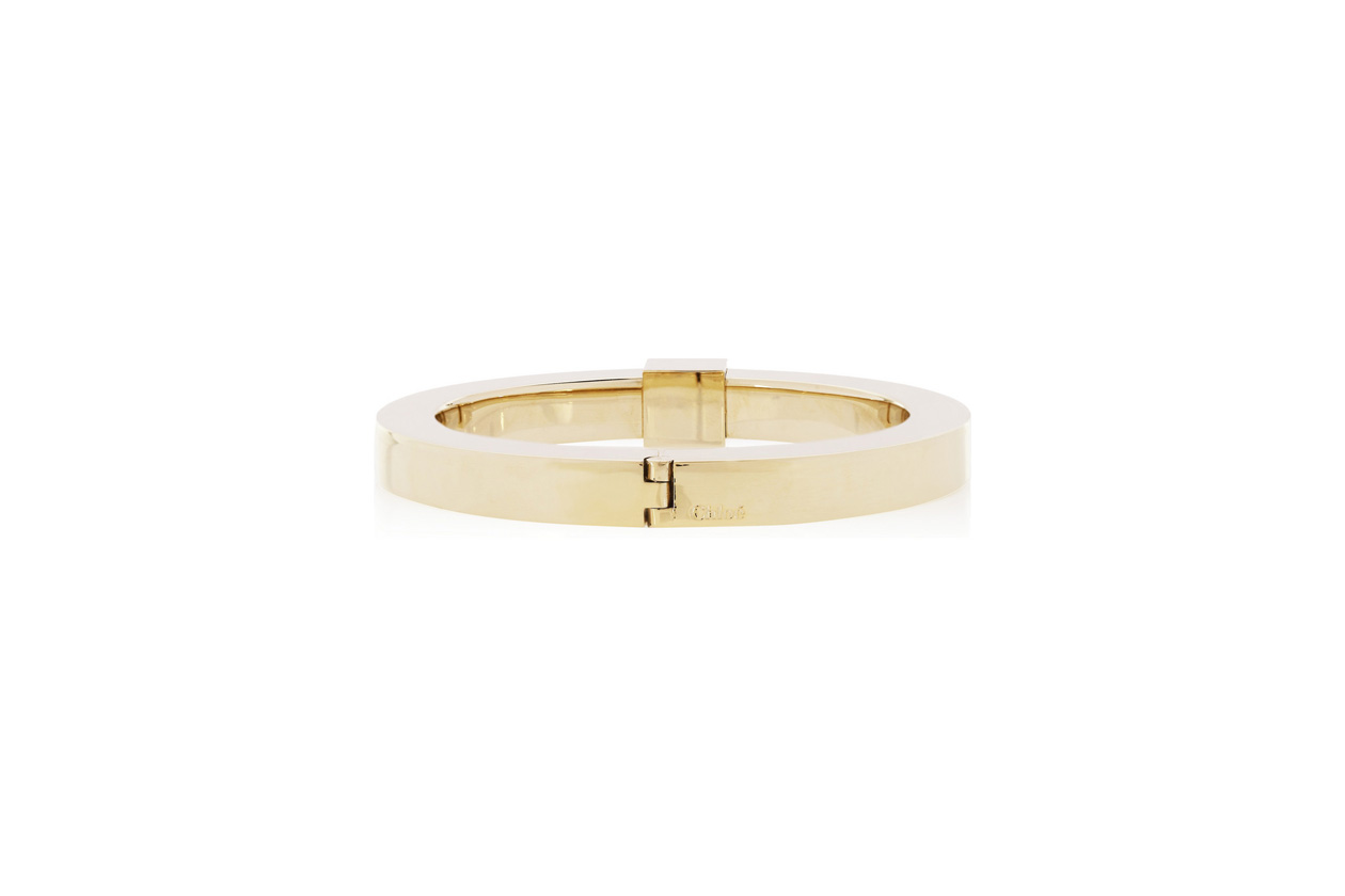 Bracciale bangle oro Chloé