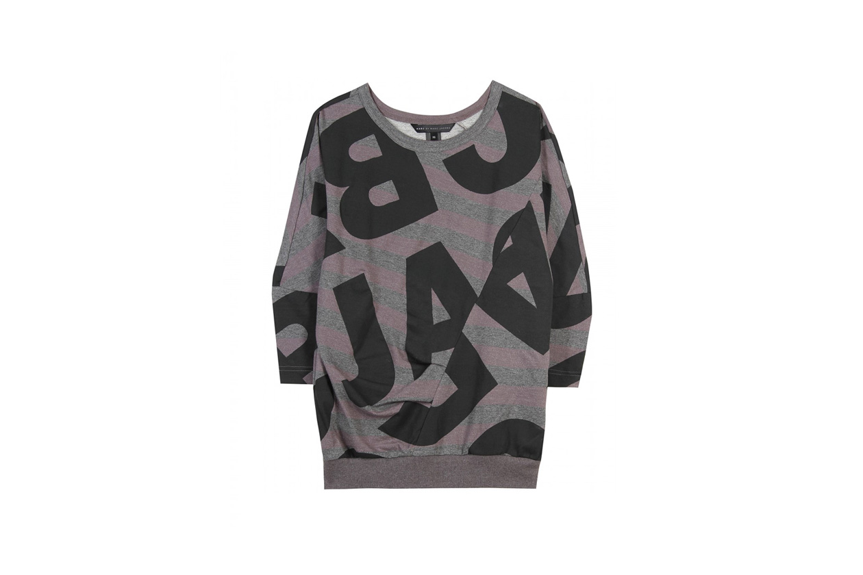 Felpa stampa lettere Marc by Marc Jacobs