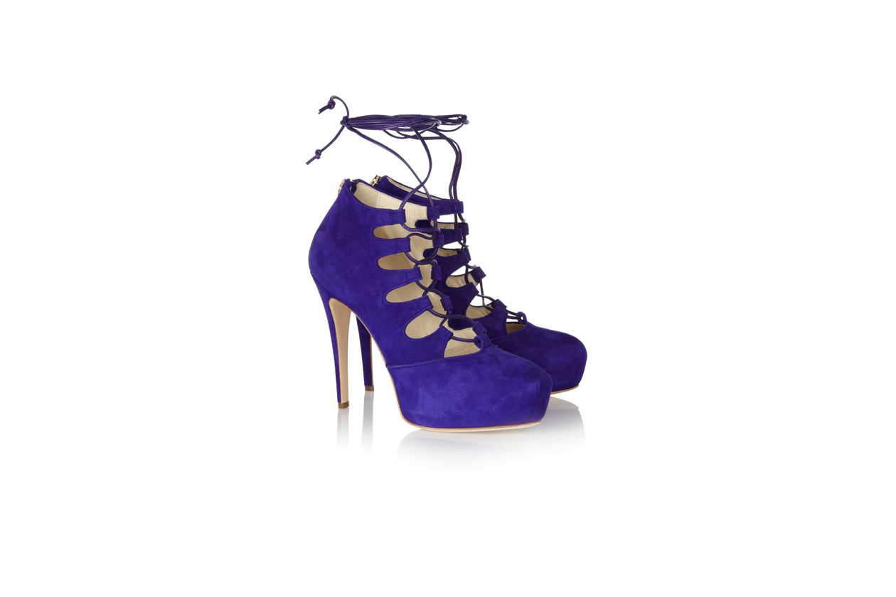 Sandali listino plateau suede Brian Atwood
