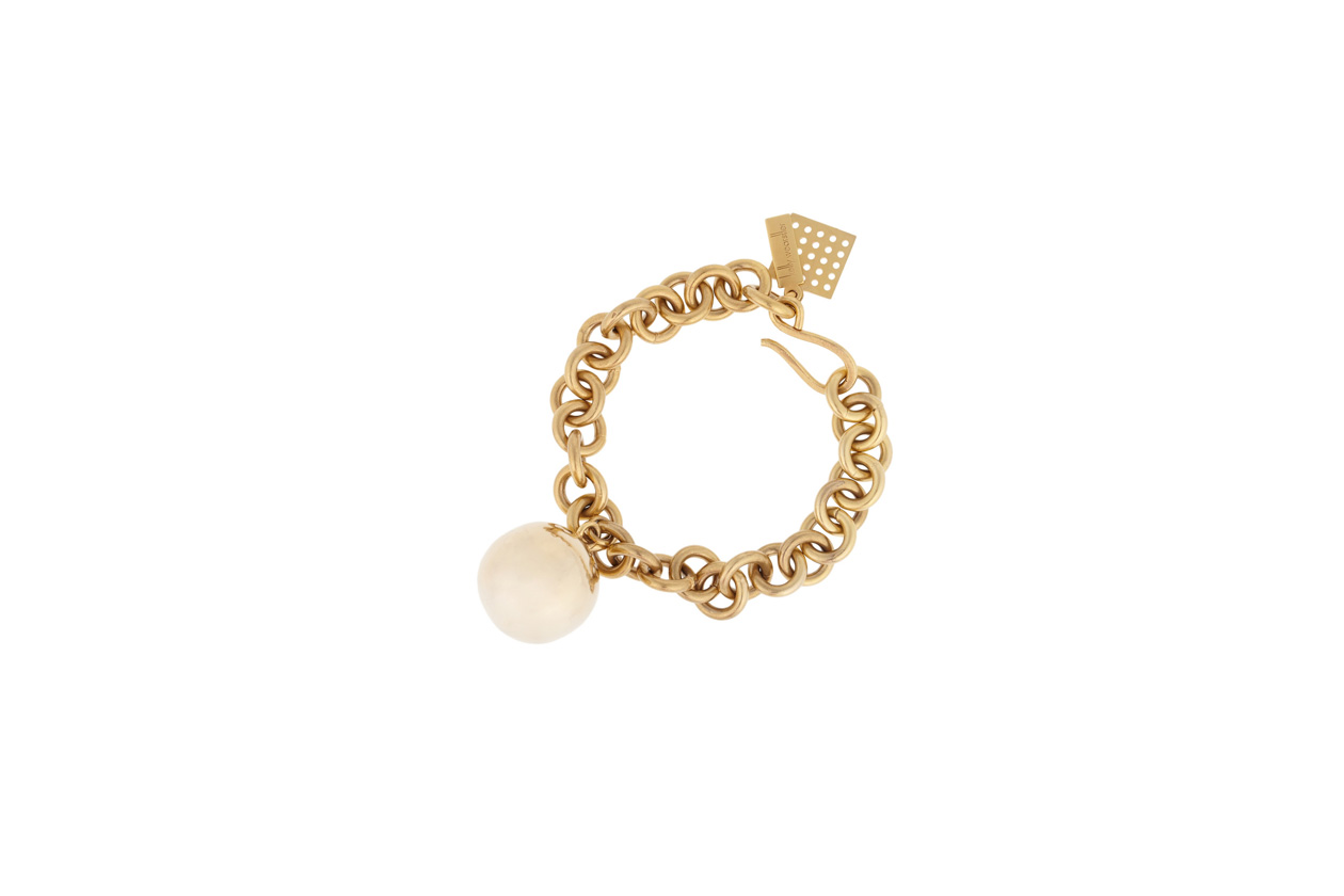 Bracciale oro a catena con pendente Kelly Wearstler