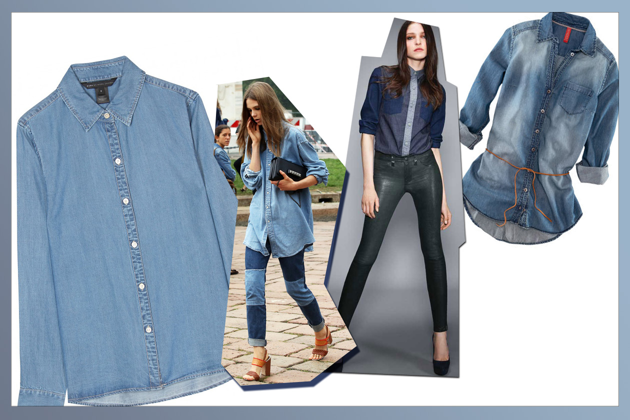 003 Camicie Denim Collage